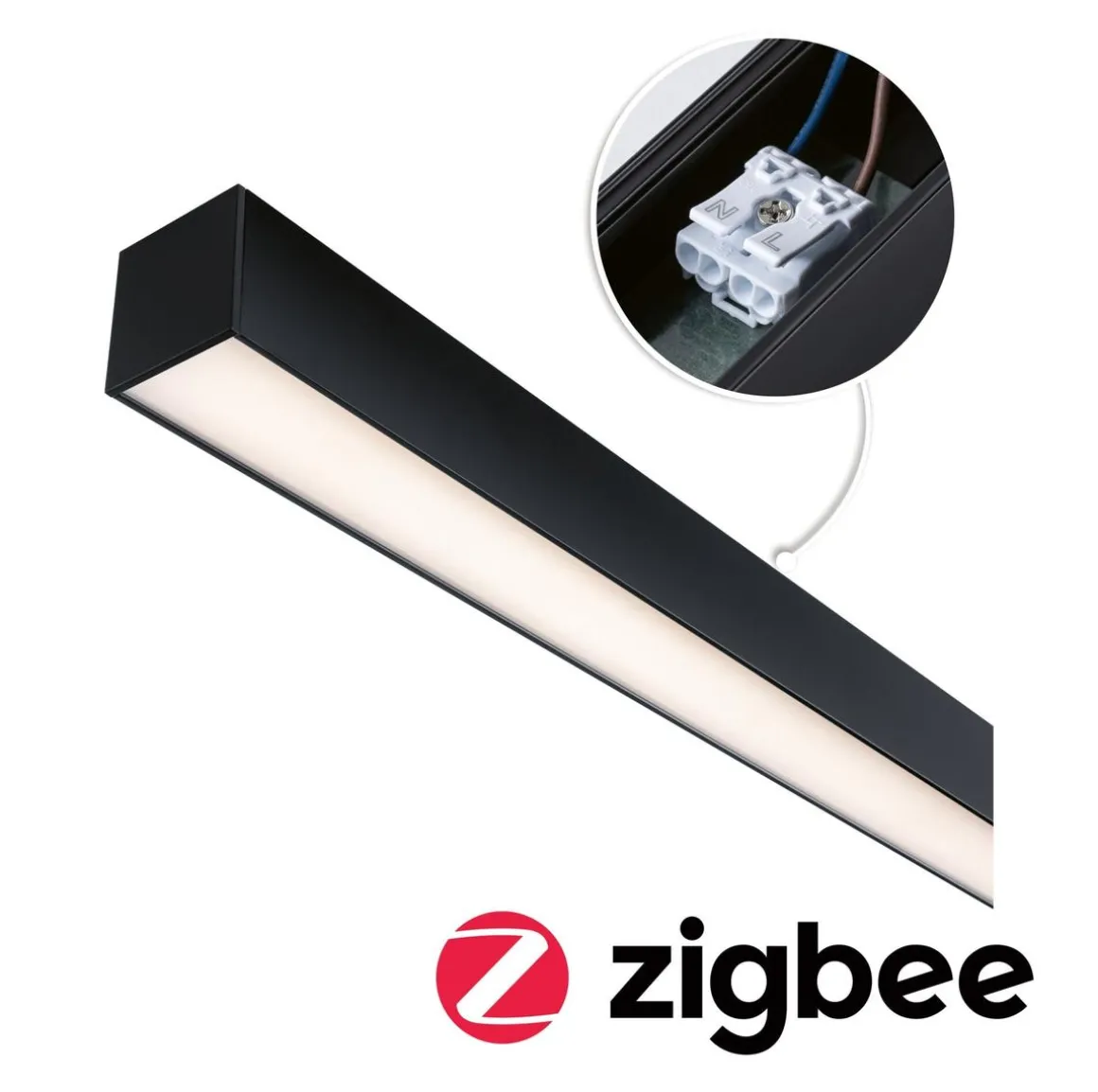 Strømkanal til Linion kanalsystem 124W 3000 Kelvin - Startmodul for Zigbee