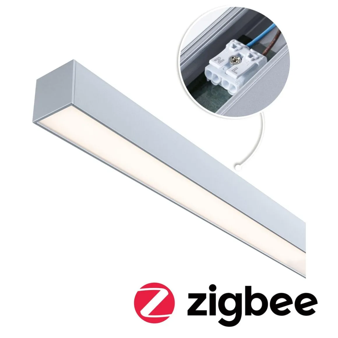 Strømkanal til Linion kanalsystem 124W 3000 Kelvin - Startmodul for Zigbee