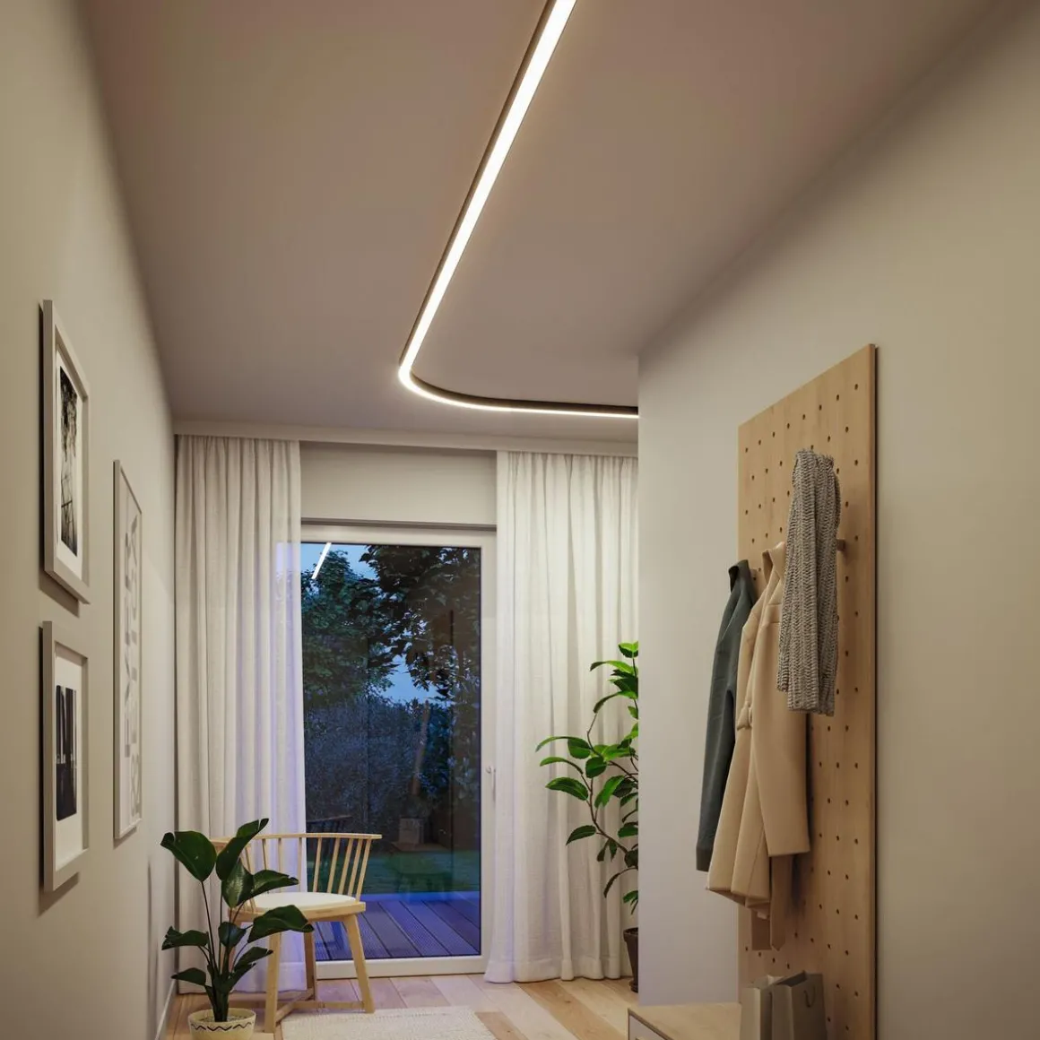 Strømkanal til Linion kanalsystem 124W 3000 Kelvin - Startmodul for Zigbee