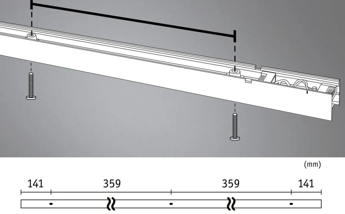 Strømkanal til Linion kanalsystem 124W 3000 Kelvin - Startmodul for Zigbee