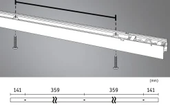 Strømkanal til Linion kanalsystem 80W 3000 Kelvin - Startmodul