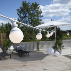 System Expo lysslynge 10 lys E27 - Hvit