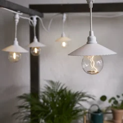 System Expo lysslynge 10 lys E27 - Hvit