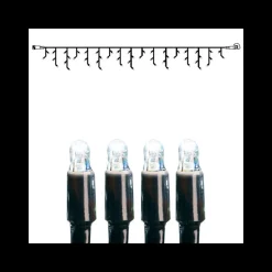 System led lysslynge 3 meter 50 lys varm hvit - Svart