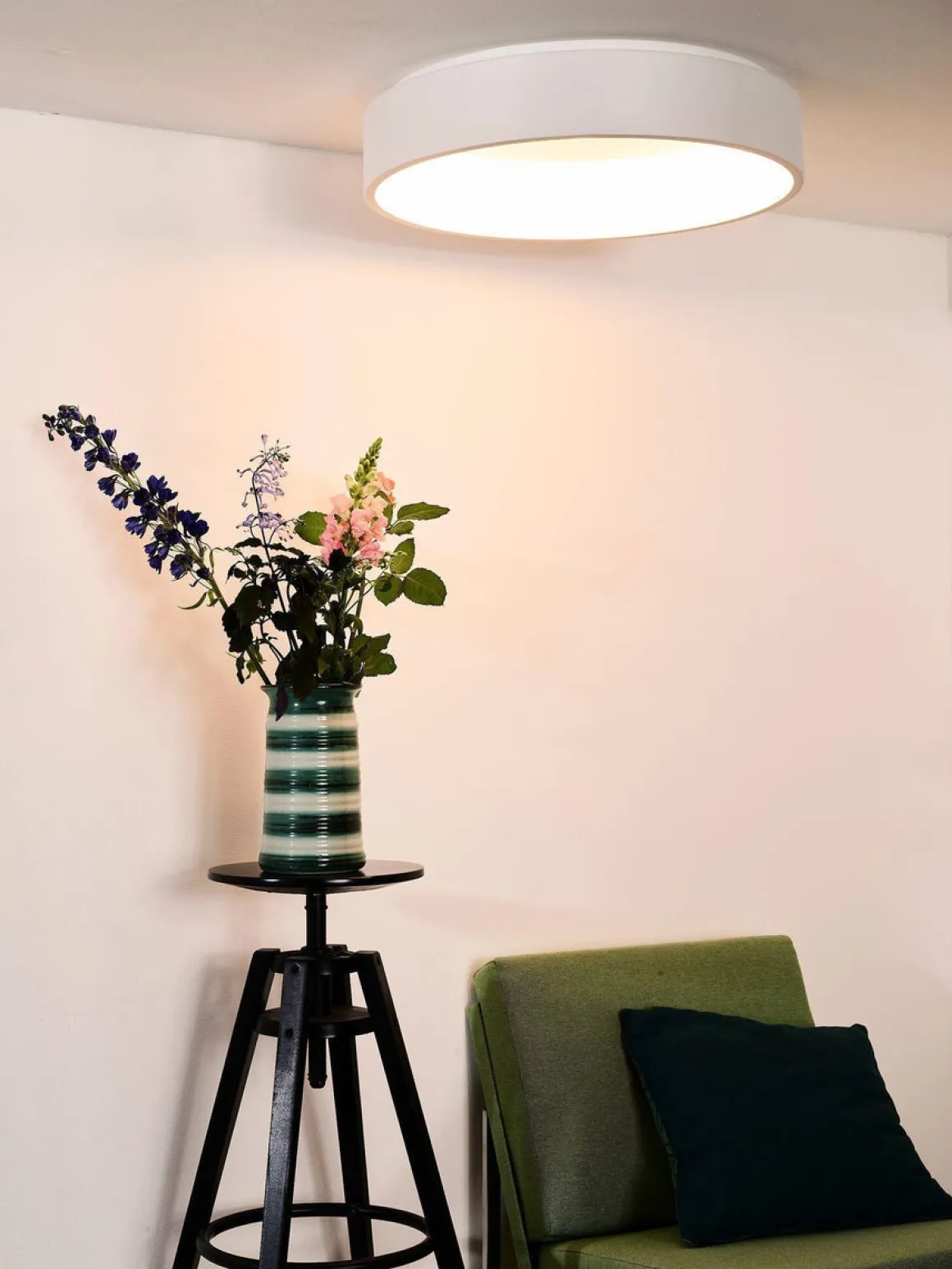 Talowe 60 cm taklampe 42W dimbar led - Hvit