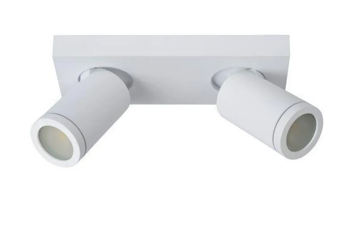 Taylor spot 2 lys IP44 baderom warm to dim 2x5W 2200-3000K