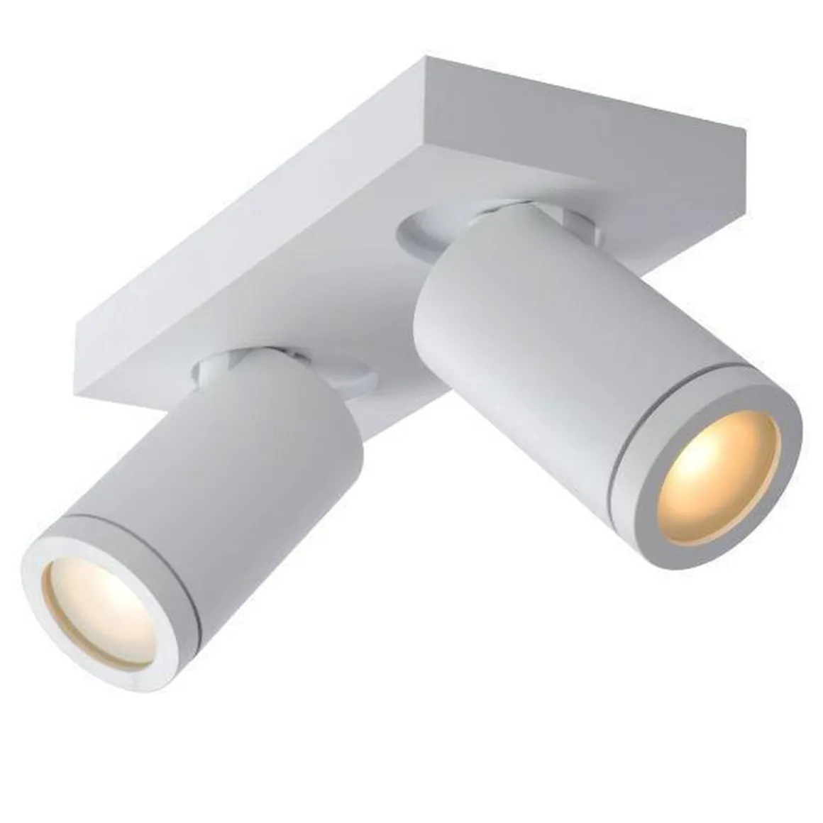 Taylor spot 2 lys IP44 baderom warm to dim 2x5W 2200-3000K