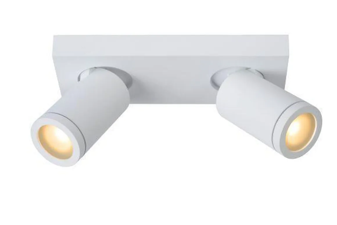 Taylor spot 2 lys IP44 baderom warm to dim 2x5W 2200-3000K