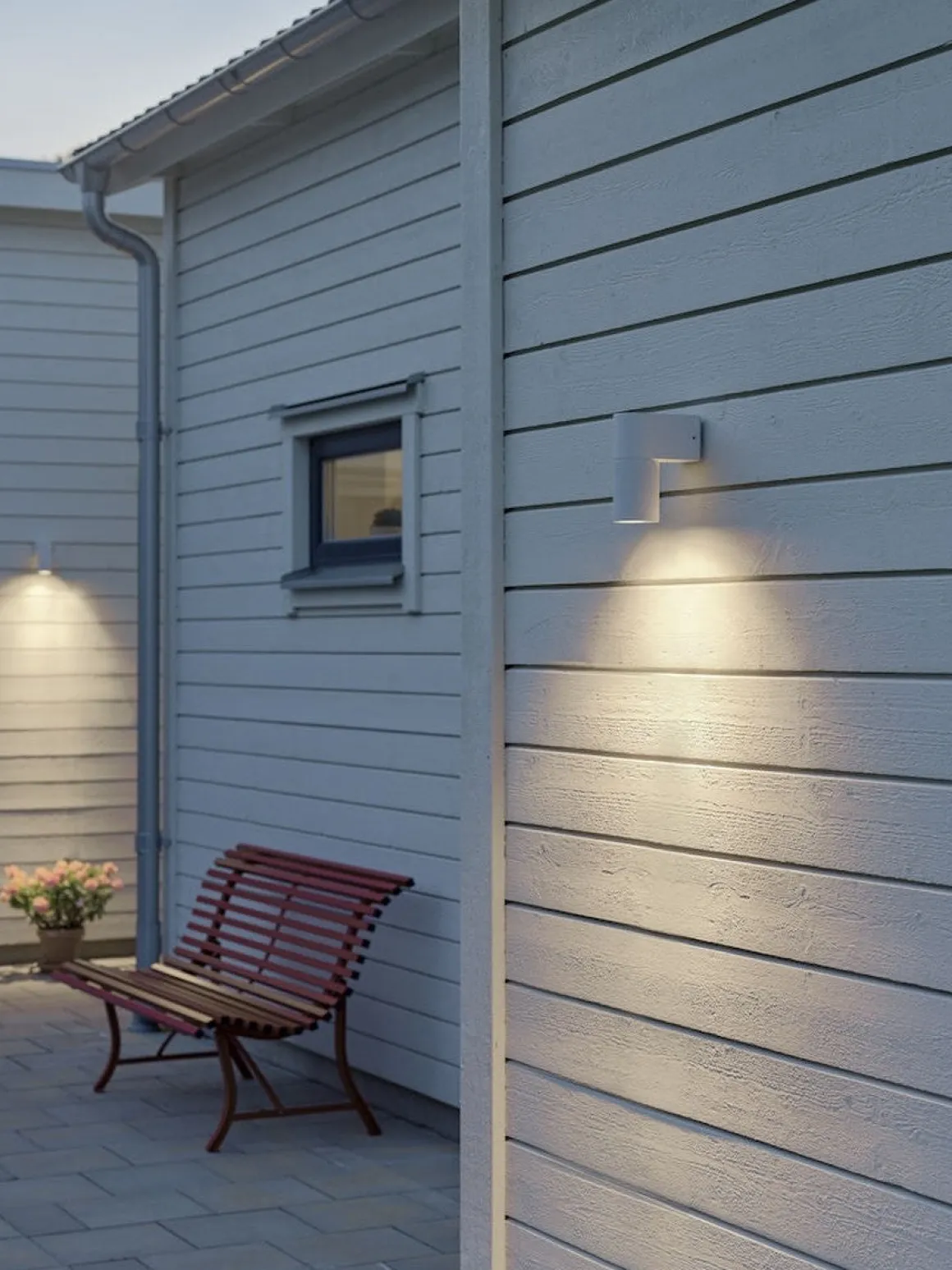 Temi vegglampe ned utendørs IP54 GU10