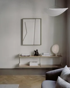 Tense Bærbar Bordlampe - Hvit Sokkel