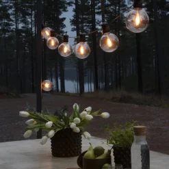 Tilleggsslynge 10 lys, utskiftbar - Amber