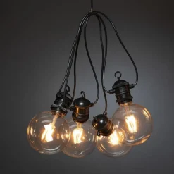 Tilleggsslynge 10 lys, utskiftbar - Amber