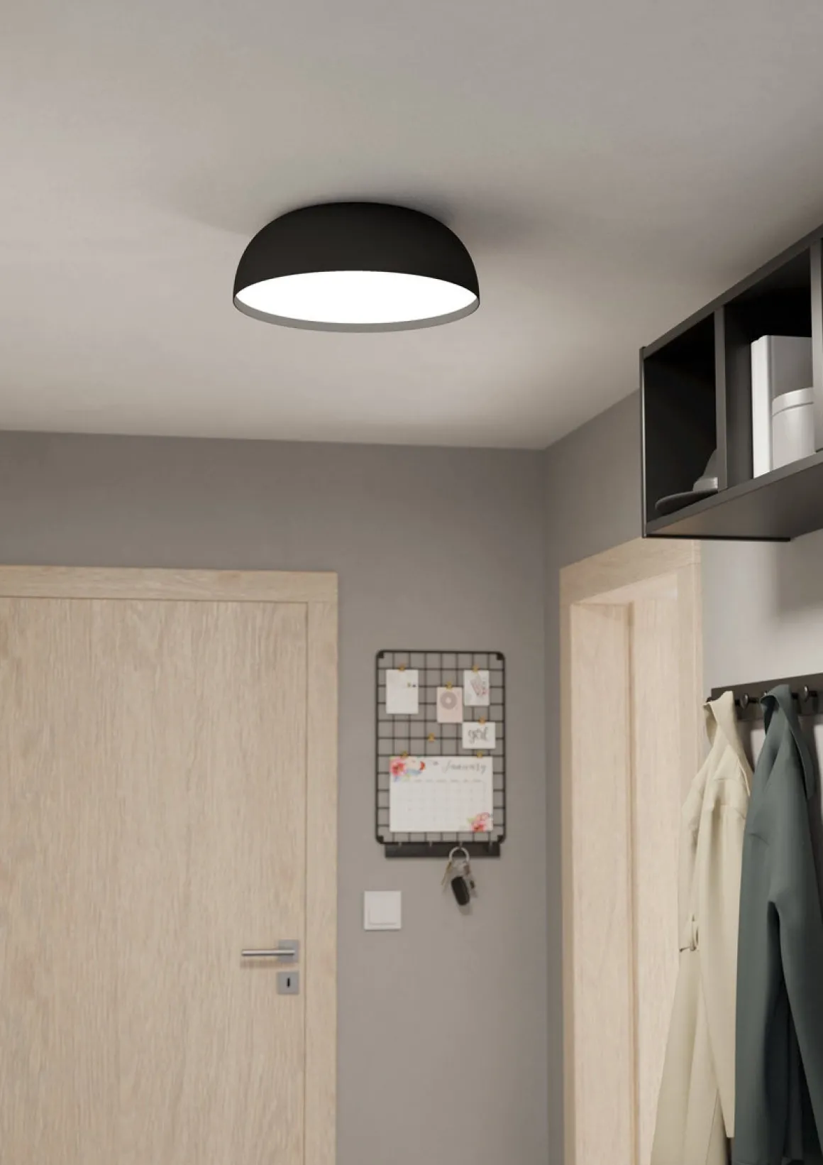 Tollos smart connect.z taklampe 40 cm 3 x 7,5W 2700-6500K RGB - Svart