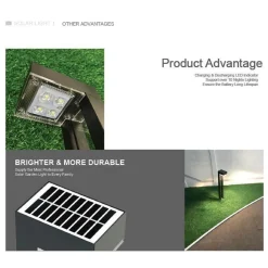 Tomcat Solcelle pullert 2 pakning - Svart