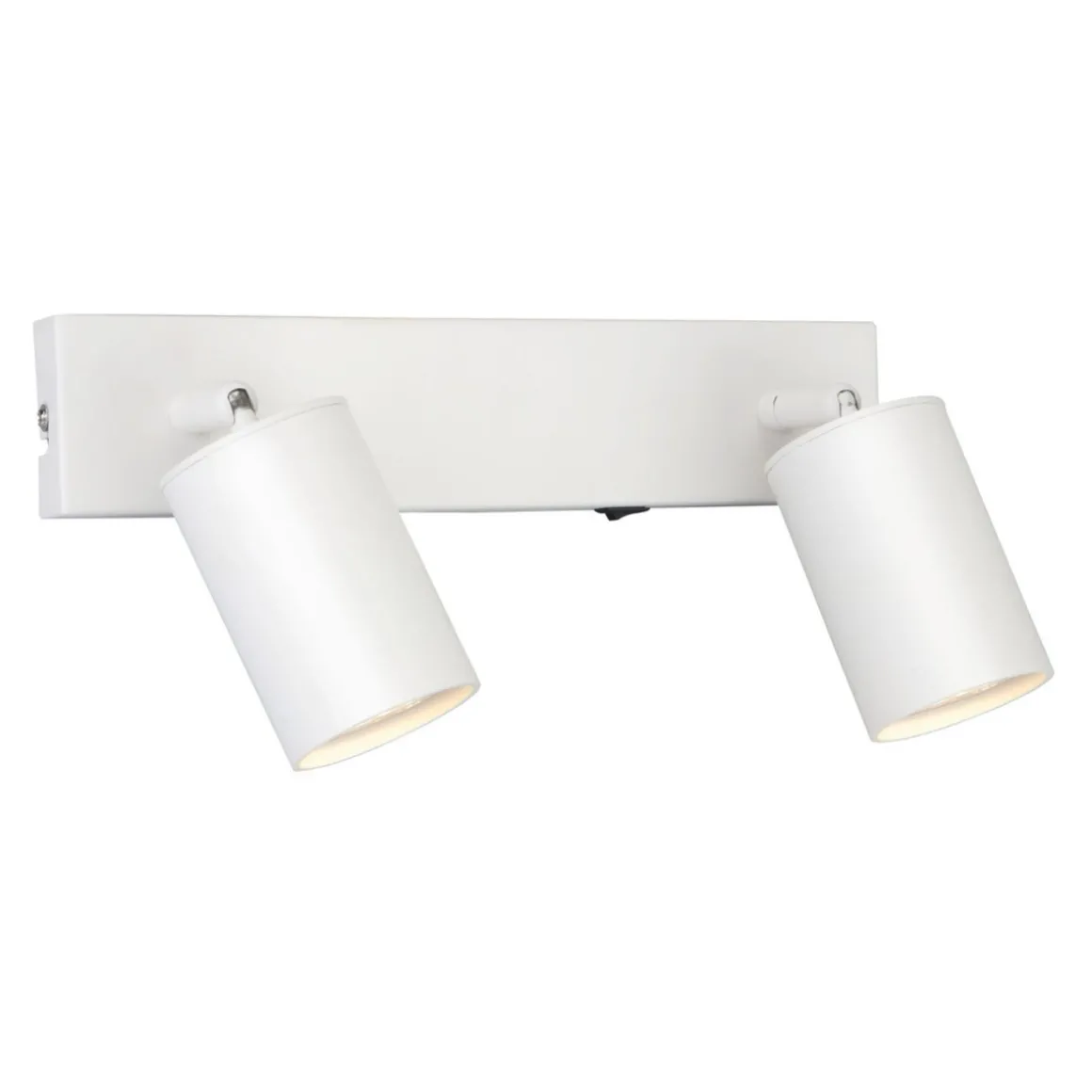 Toronto dobbel vegglampe - Hvit