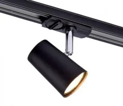 Trackline Conic spotskinne 1,5 meter 5 spot - Svart