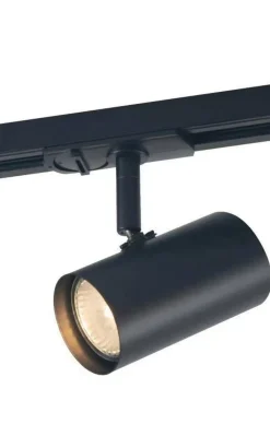 Trackline Jazz enkel spot for skinne - Svart