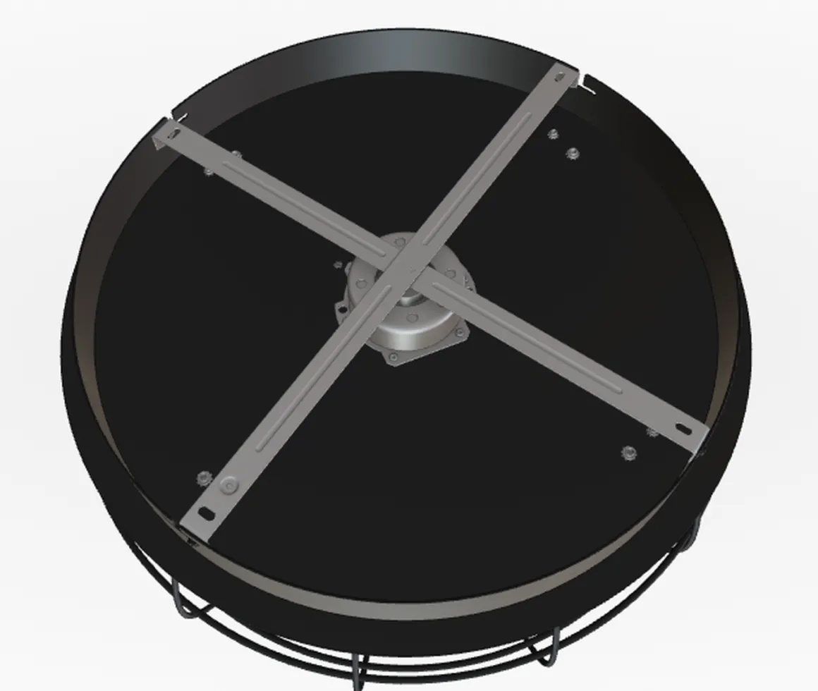 Trondheim takvifte 4 lys m/fjernkontroll - Svart/Trefarget