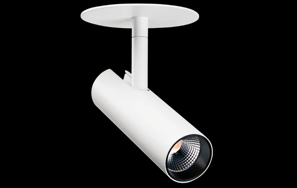 Tube Micro R takspot for innfelling 15W 2700K dimbar