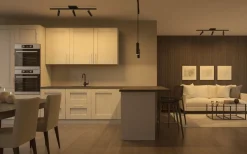 Tube Micro Track taklampe 18W 2000-2800K dim to warm