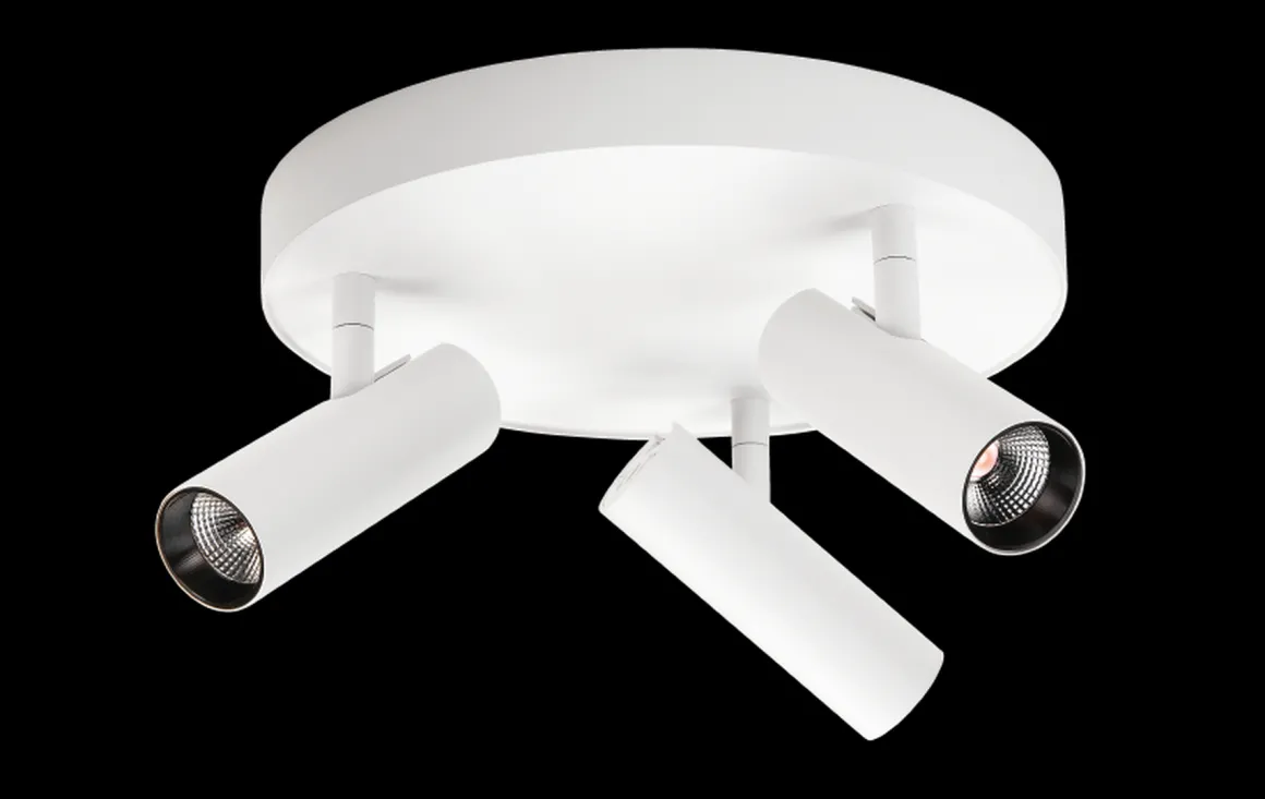 Tube Micro Trio taklampe 18W 2000-2800K dim to warm