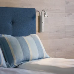 Tube vegglampe med USB 3000K dimbar