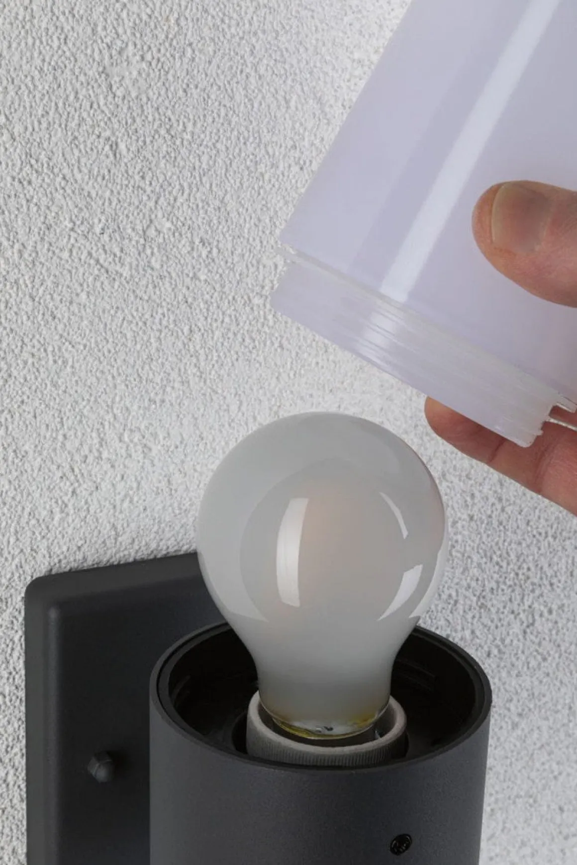 Tube vegglampe utendørs IP44