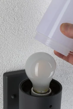 Tube vegglampe utendørs IP44 - Sensor