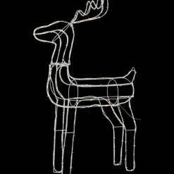 Tuby siluett reinsdyr 105 cm utendørsdekorasjon IP44 220 varmhvit led