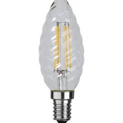 Tvist lyspære E14 4,2W - dimbar Klart glass