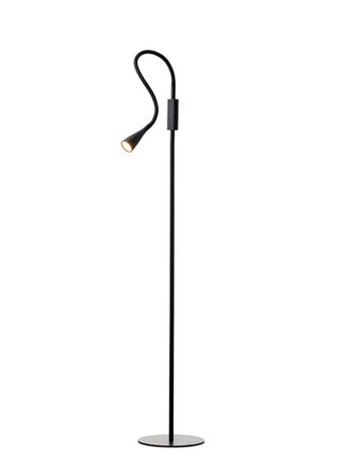 Twist gulvlampe 3W 3000K 3 step dim - Svart