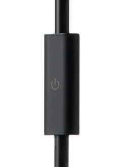 Twist gulvlampe 3W 3000K 3 step dim - Svart