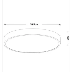 Unar taklampe Ø39,5cm 3 step dim