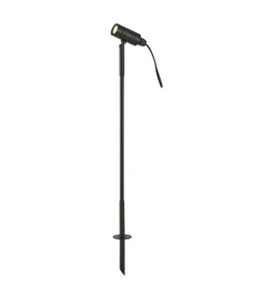 Unite 12 Hagespot 60 cm 0,8W 3000 Kelvin utendørs IP44 - Utbyggbar - Svart
