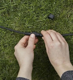 Utvidelseskabel 5m - Garden 24 - Svart