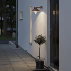 Vega vegglampe - Kobber