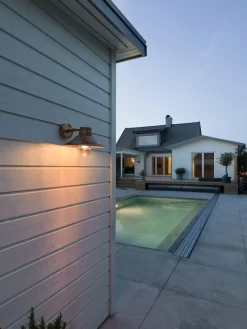 Vega vegglampe utendørs IP54 - Kobber