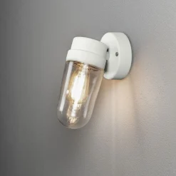 Vega vegglampe utendørs IP54 E27 - Hvit