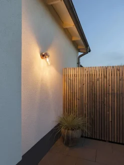 Vega vegglampe utendørs IP54 E27 - Kobber