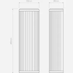 Versailles 400 vegglampe 7,1W dimbar IP44