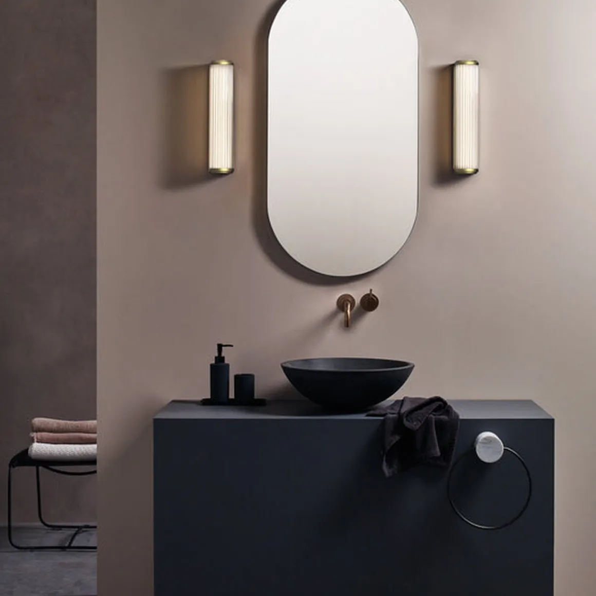 Versailles 370 vegglampe 14W IP44 3000 kelvin