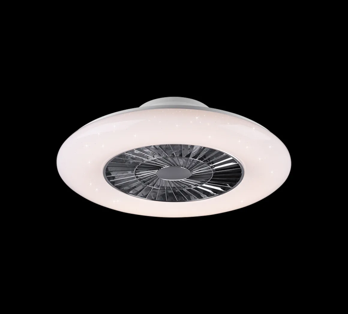 Visby takvifte 59 cm 39,6W 3000-6500K LED m/fjernkontroll - Krom