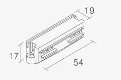 Vox high rettskjøt innfelt, hvit
