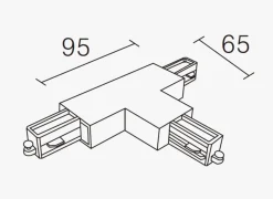 Vox T-skjøt (L) - Pure white