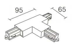 Vox T-skjøt (R) - Svart