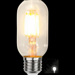 4W E27 LED med sensor 2100K 45mm