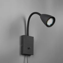 Wanda vegglampe - Svart