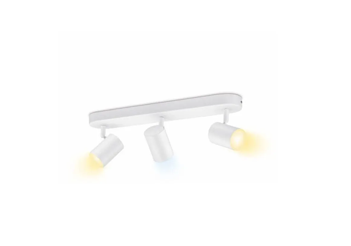 WiZ Smart Imageo 3 lys spot 3x5W 2700-6500K Wîfi - Hvit