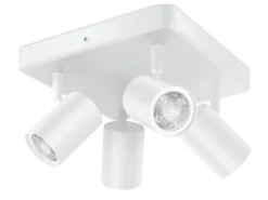 WiZ Smart Imageo 4 lys spot 4x5W 2700-6500K RGB Fullfarge Wîfi - Hvit