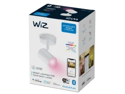 WiZ Smart Imageo enkelt spot 5W 2700-6500K RGB Fullfarge Wîfi - Hvit